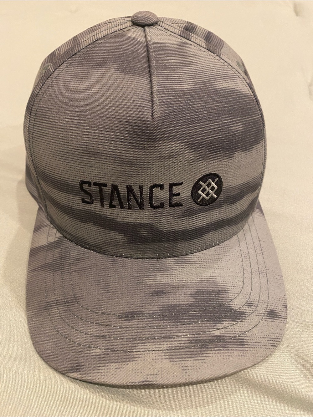 Stance Men's Camo Pattern Logo Snapback Hat
